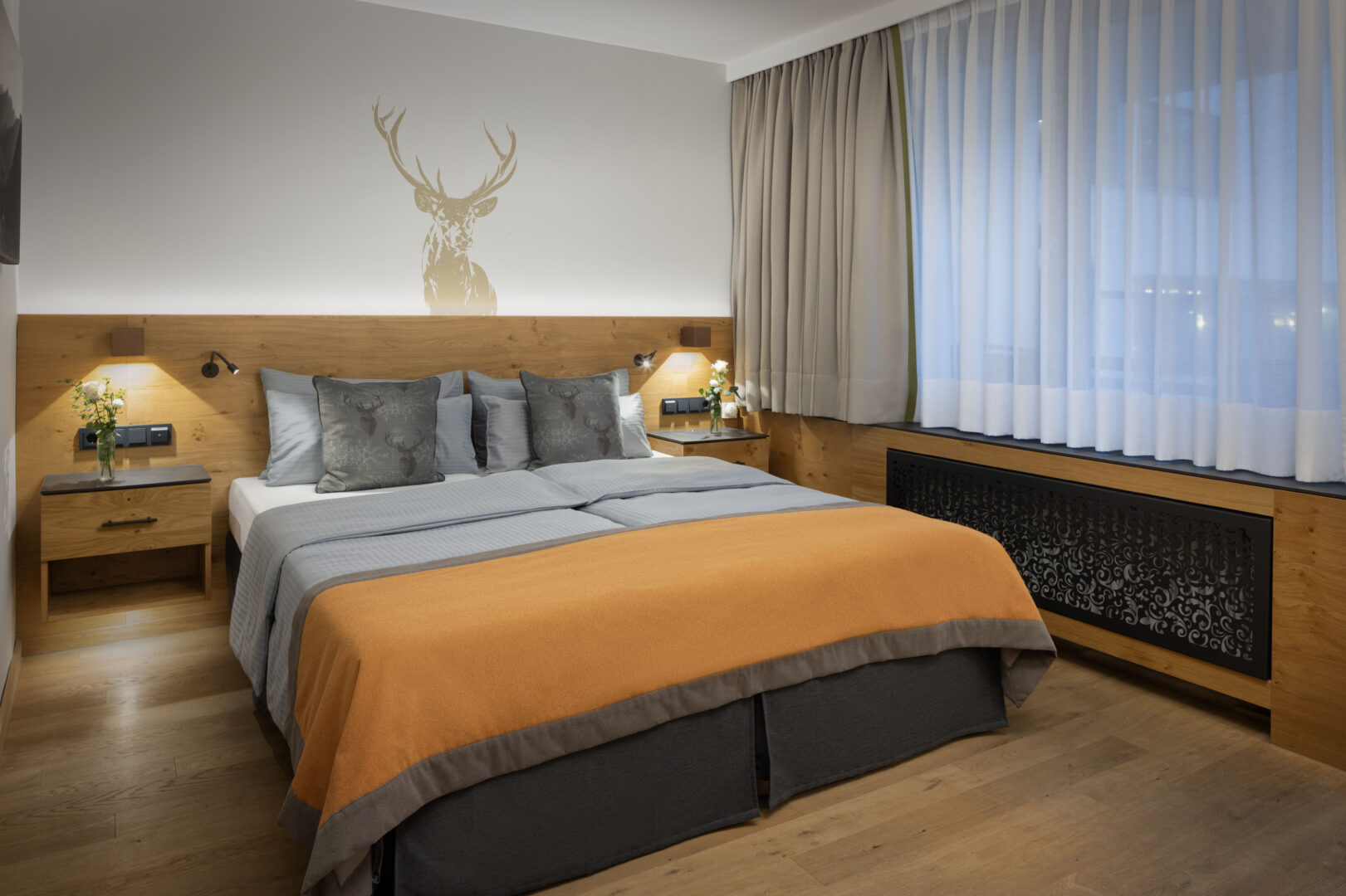 Zimmer im alpenländischen Stil © Murmelz