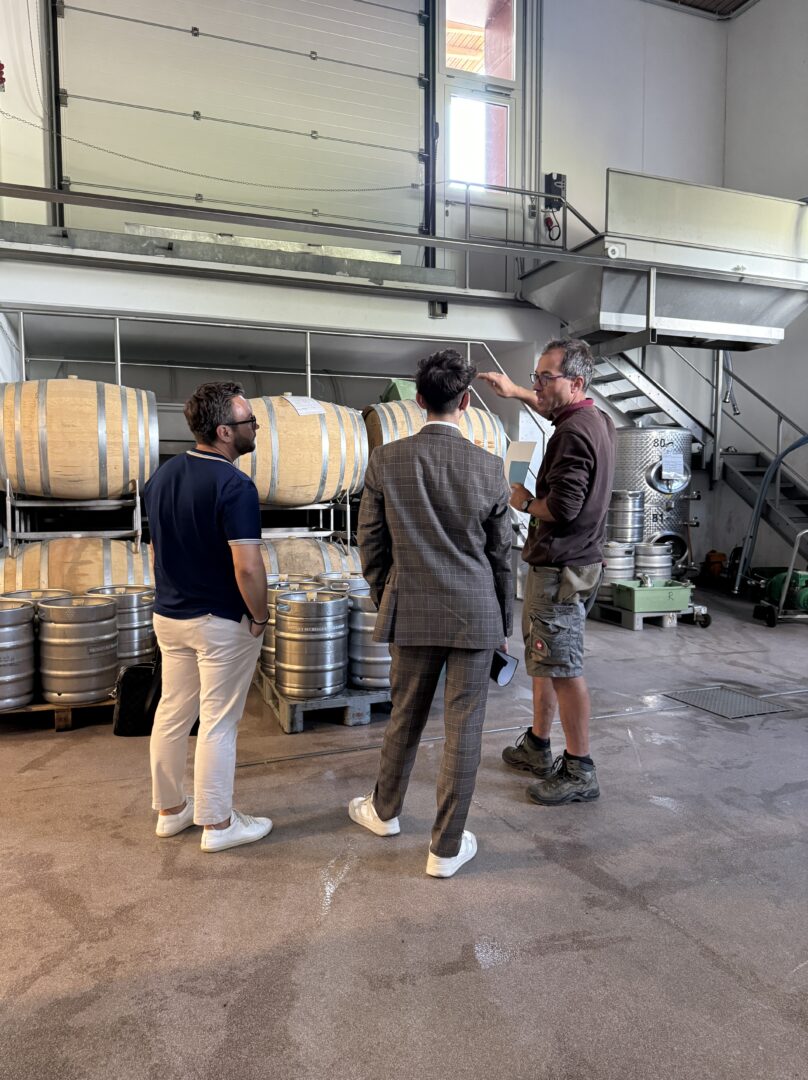 Tour durch die Herstellung auf dem Weingut Vorspannhof Meyer© Murmelz