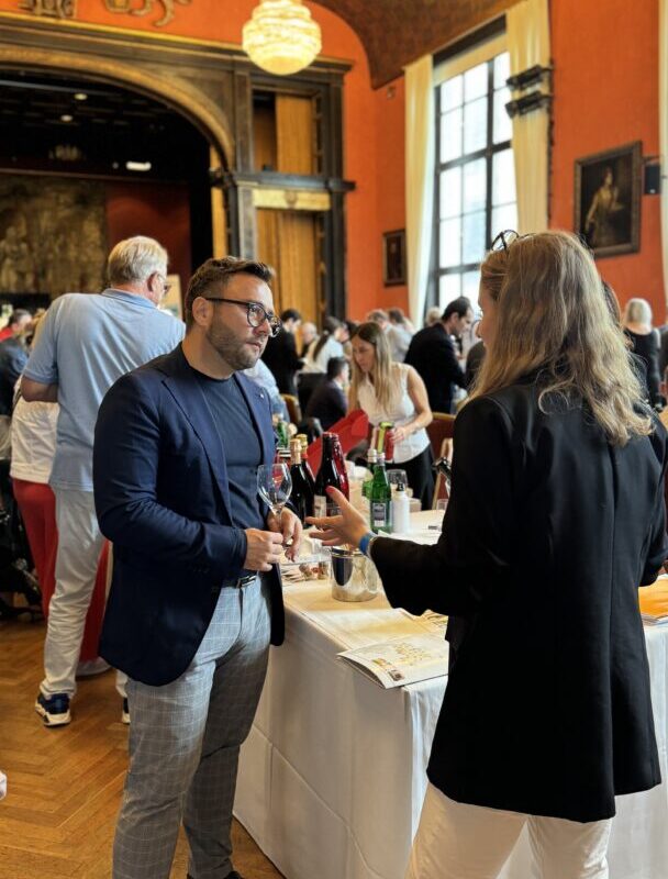 Felix Fichtner auf der Taste Italian Excellence Fachveranstaltung 2024